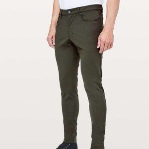 Lululemon ABC pants Slim fit Tall 31x36, Dark olive